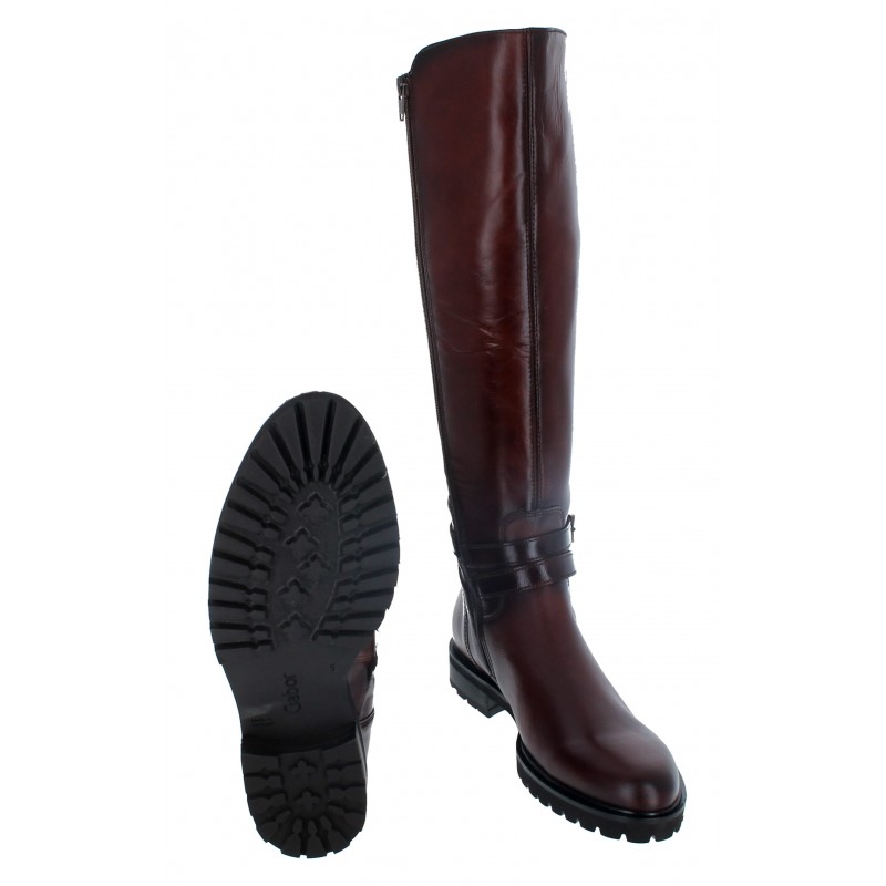 Gabor brown shop knee high boots